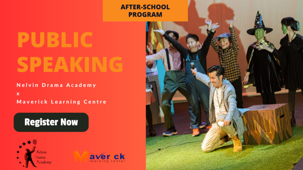 Public Speaking - After-school Program Nelvin Drama Academy x Maverick Learning Centre